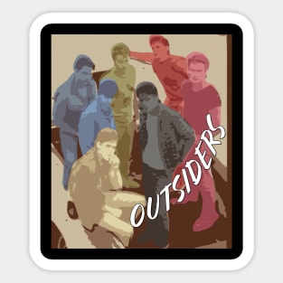 The Outsiders Sticker